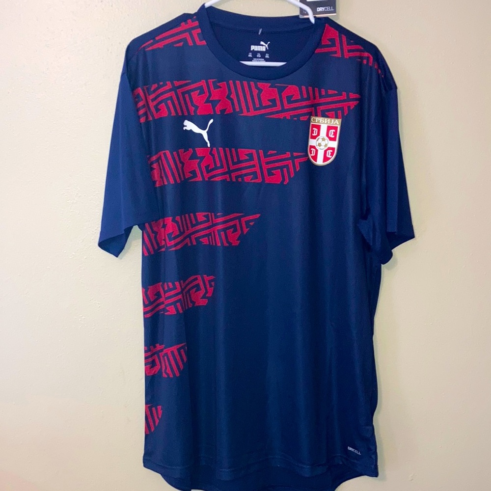 Puma DryCell FSS Serbia Stadium Soccer Jersey